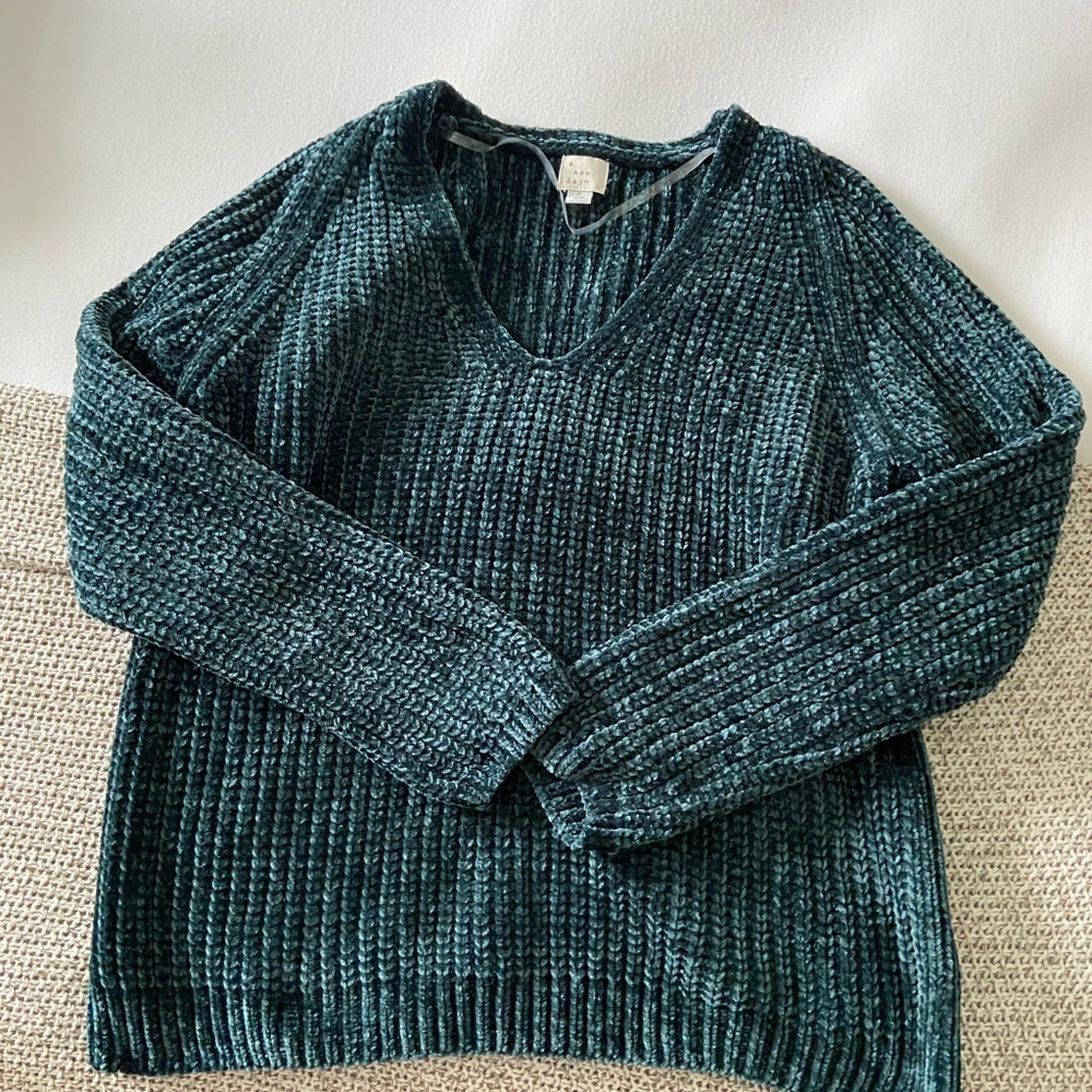 Green Soft Sweater